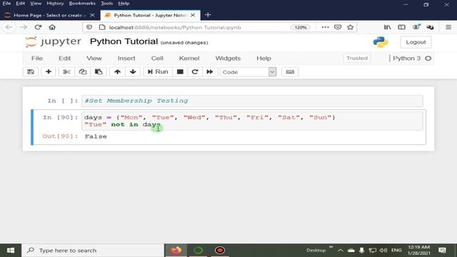 Set Membership Testing In Python | Python 4 You | Lecture 144