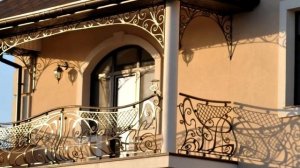 Перила 102  Кованое балконное ограждение Днепр фото ограждение для балкона в частном доме Днепр