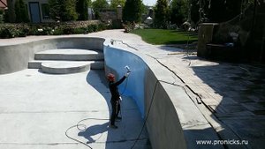 Гидроизоляция ПРОНИКС. Часть 5: Ремонт бассейна