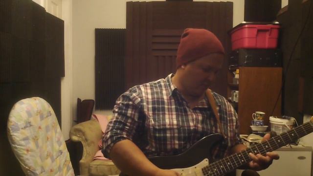 Fender 1984/87 strat plus played through a Super Reverb Reissue, Slow blues, ts2120 смотреть онлайн