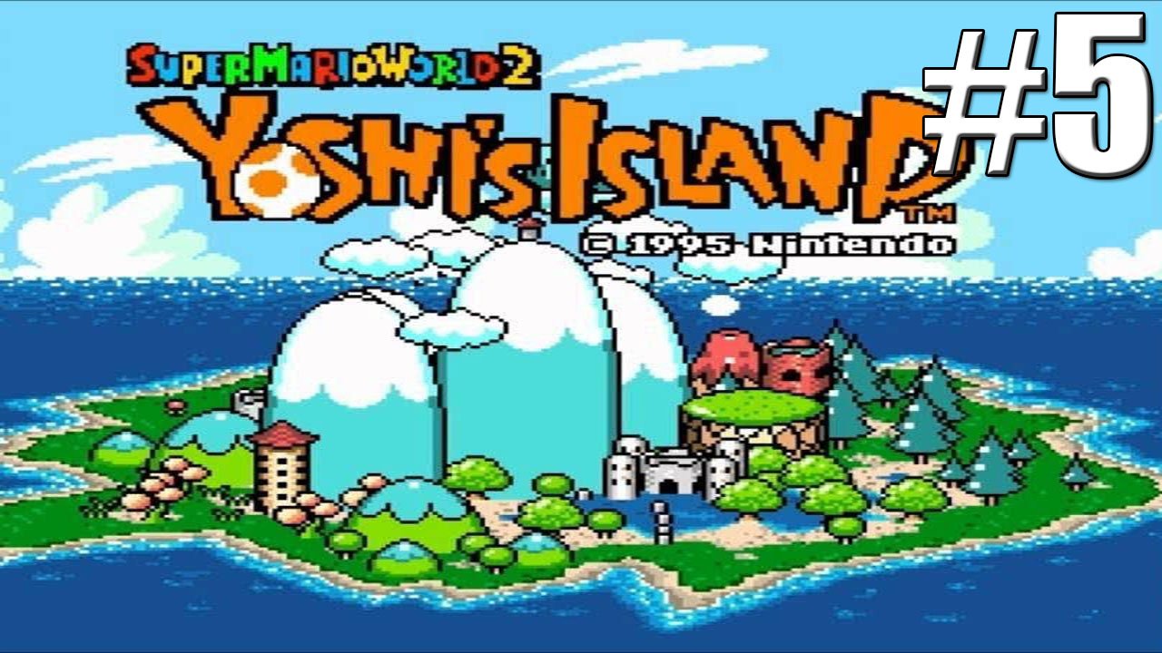 БОСС ПРИЗРАК►Прохождение Super Mario World 2 Yoshi's Island #5