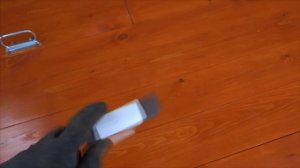 Покраска лаком деревянных полов часть 2
