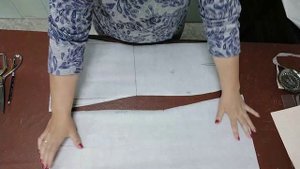 Юбка четырёхклинка моделирование.Раскрой.Примерка.