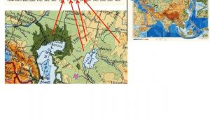 Определение абс./отн. высоты по физической карте.