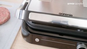 Бургер на гриле с котлетой, фаршированной сыром бри. Готовим с Gorenje