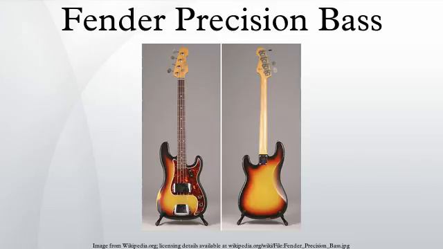 Fender Precision Bass смотреть онлайн