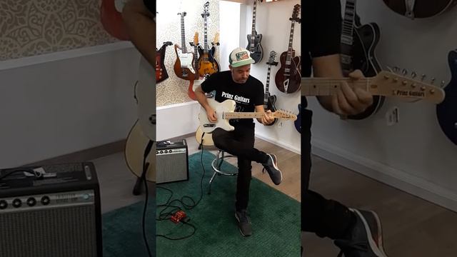 Prinz Guitars Telecaster Guitar Demo @ Prinz Guitars Amsterdam