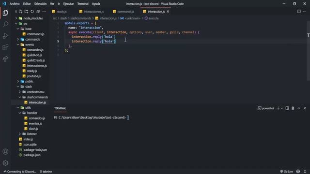 SlashCommands Handler y context-menu DISCORD.JS v13 | Primera Temporada | #10 | Discord.js v13