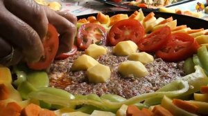 Рецепт вкусного шашлыка из мяса и овощей Азербайджанская Кухня Деревенская Кухня  Рецепты