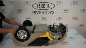 Детский электромобиль RiverToys О002ОО - сборка