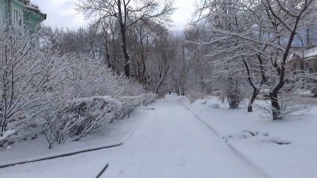 Зимняя сказка в начале весны. Уссурийск, март 2022 г. смотреть онлайн