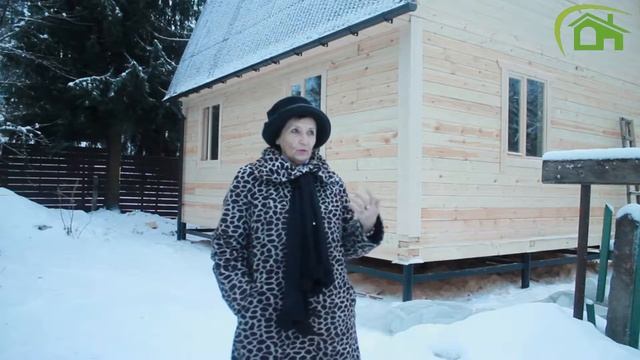 дом в Орехово-Северное из бруса ||| СК Дачник смотреть онлайн