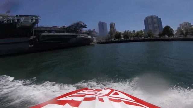 Yamaha Gp1800 R riding around San Diego bay смотреть онлайн