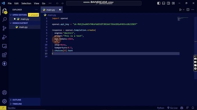 Chatbot With Python & OpenAI : How To Create Your Own Chatbot In Python