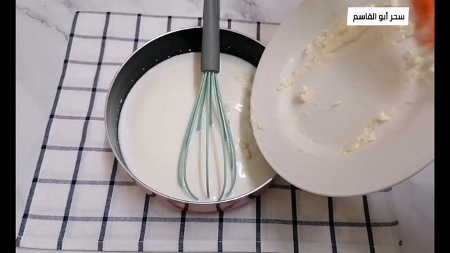 ألذ بسبوسة بالقشطة ممكن تدوقوها😍 بطبقات مرتبة وجميلة فاخر من الاخر👌 لذيذة وناعمة تذوب بالفم😋