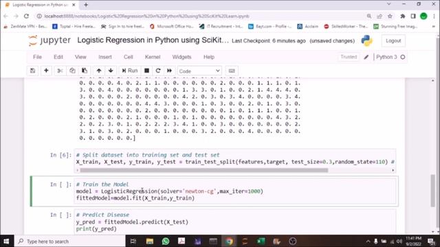 Logistic Regression | Logistic Regression Python Sklearn смотреть онлайн