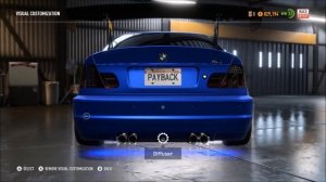 Need For Speed: Payback - BMW M3 E46 - Customize | Tuning Car (PC HD) [1080p60FPS]