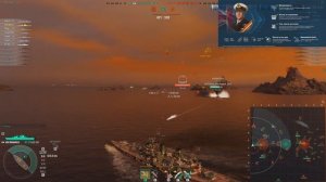 World of Warships - Обзор линкора Монарх / BB Monarch . Умения/навыки, флаги и модернизации