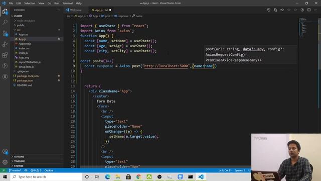 Forms in React JS смотреть онлайн