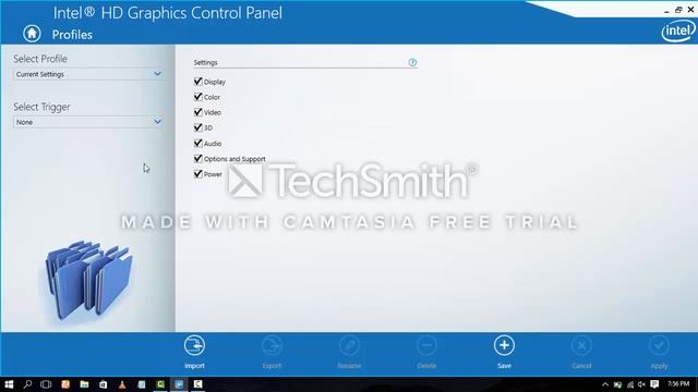 Profiles Settings of Intel Hd Graphics смотреть онлайн