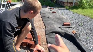 УКЛАДКА БРУСЧАТКИ СВОИМИ РУКАМИ КАК СДЕЛАТЬ ДОРОЖКИ тротуарной плитки