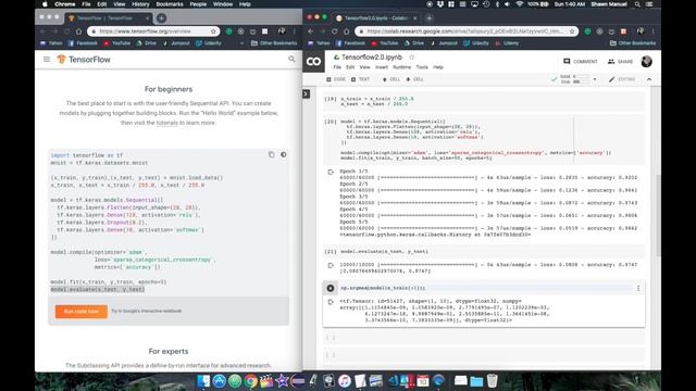 TensorFlow 2.0 - A Coding Tutorial
