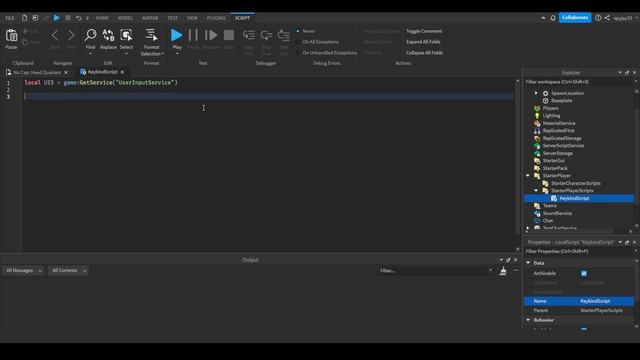 How to make Keybinds in Roblox! [Updated] (Roblox Scripting Tutorial 2023!) смотреть онлайн