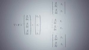 grad → ∇ → div → rot → Δ