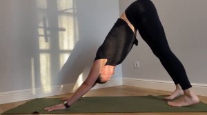 Чем отличается поза Собака мордой вниз ( Adho Mukha Svanasana) от позы Горы (Parvatasana)