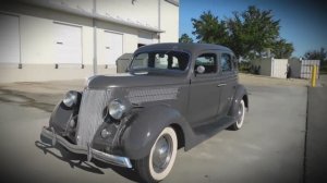 Восстановленный практически до идеала старичок FORD Humpback Sedan 1936