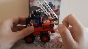 Обзор набора Лего Техник -Фронтальный погрузчик (42116)