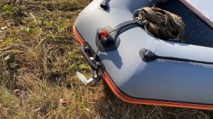 ПВХ лодка Kolibri КМ-245 с электромотором Fisher 26.Первый выезд на рыбалку.