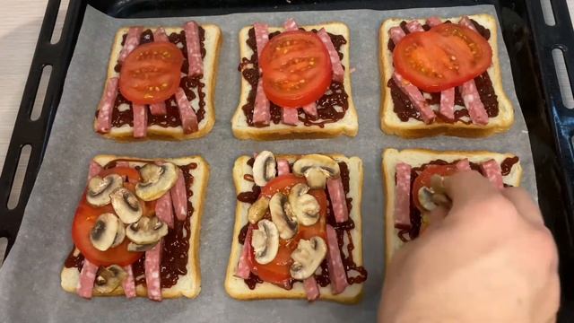 ГОРЯЧИЕ БУТЕРБРОДЫ / САМЫЙ БЫСТРЫЙ И ВКУСНЫЙ ЗАВТРАК/