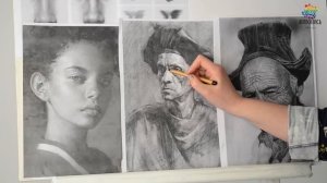 Портрет для начинающих с Кристиной Горбуновой - Часть 3. Построение носа