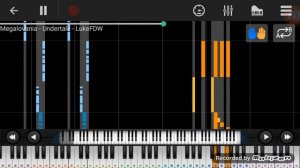 Undertale sans megalovania(instrumento piano virtual)