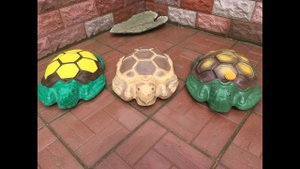 САДОВАЯ ФИГУРА ЧЕРЕПАХА - DIY