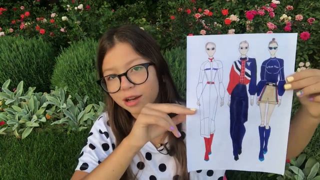 МОИ FASHION ИЛЛЮСТРАЦИИ ❤️ МАРКЕРЫ,АКВАРЕЛЬ И ТУШЬ