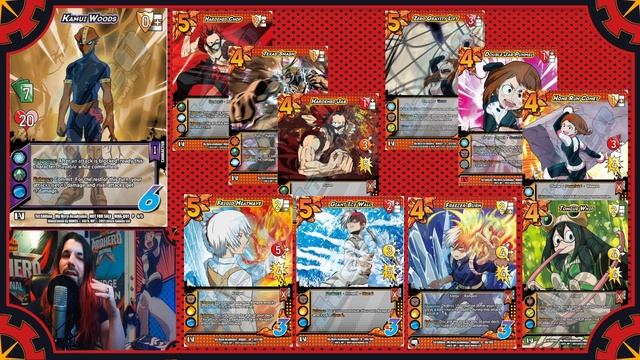 BIND Your Rival's Attacks & ENSNARE Them! Kamui Woods Character Spotlight - My Hero Academia CCG смотреть онлайн