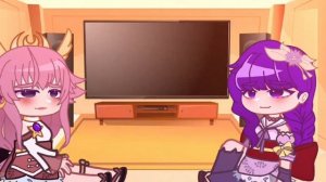 [?] Raiden and Yae react to Eimiko || requested ||