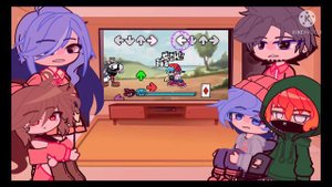 Soft AU Reacts to Indie Cross Mod [Cuphead Week] | Part 6 | Gacha Reaction Video