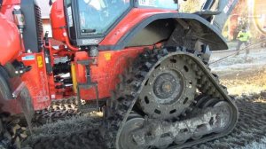 Chain trencher and cable plow with HUDDIG 1260C Muddy Mary