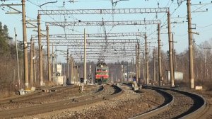 Сплотка электровозов ВЛ11-288/395 А, ВЛ11М-446, ВЛ11-080 А/158 следует через пост Лопатино