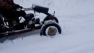Мотоблок самоделка 4×4
