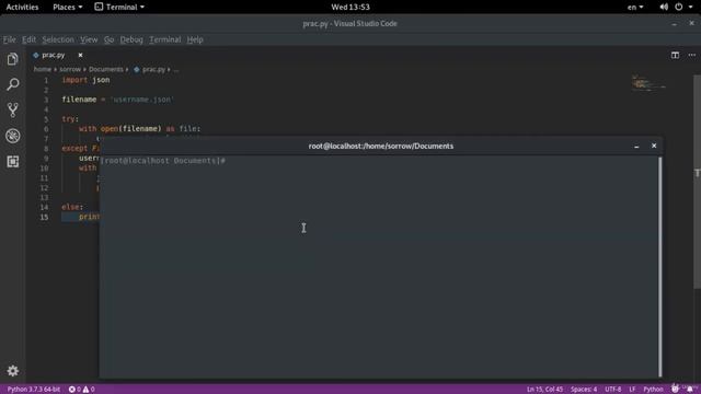 Python JSON Argument | JSON asking for username with argv In Python || Must Watch - English
