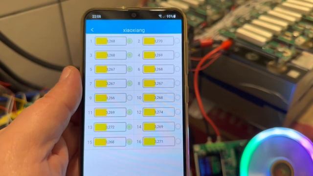 Разрядный тест сборки 48В 100А #сэс #lifepo4 #bms #балансиры смотреть онлайн