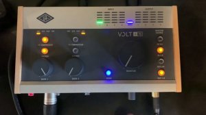 Universal Audio Volt 476 USB Audio Interface Sound Test on Vocals