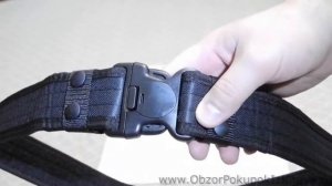 Широкий поясной ремень с пластиковой пряжкой. Распаковка покупок из Китая 2017.
