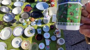 Любовь Киев торгует на рынке , никто не подходит ! Блошиный рынок