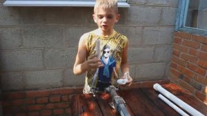 как сделать воздушку картофелестрел супер-пушка