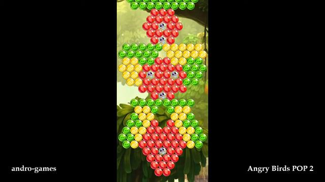 Angry Birds POP 2 (by Rovio Entertainment Corporation) - puzzle game for android - gameplay. смотреть онлайн